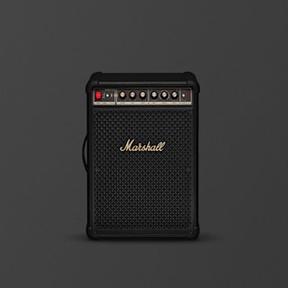 The Bromley 450 in Black and Brass front facing