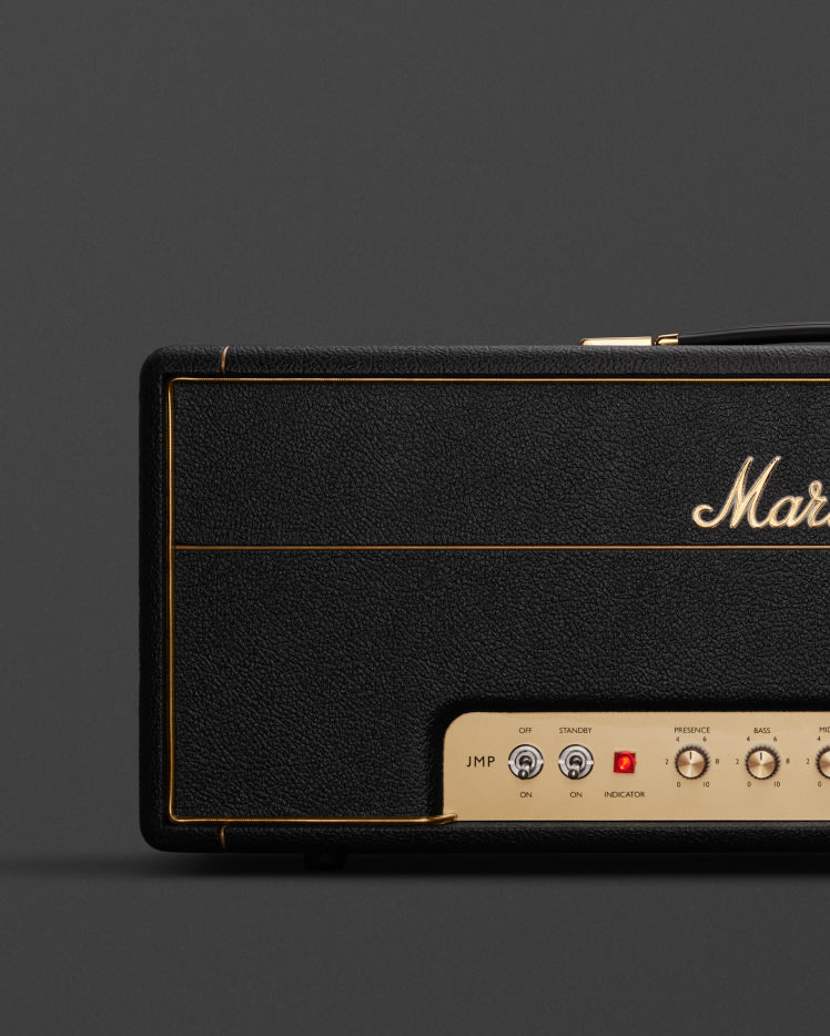 Una imagen ampliada de frente 1959 Handwired Head