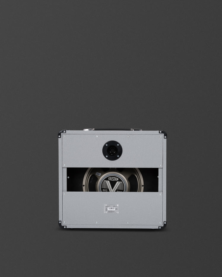 Caja compacta plateada 1x12" para la gama Studio Jubilee