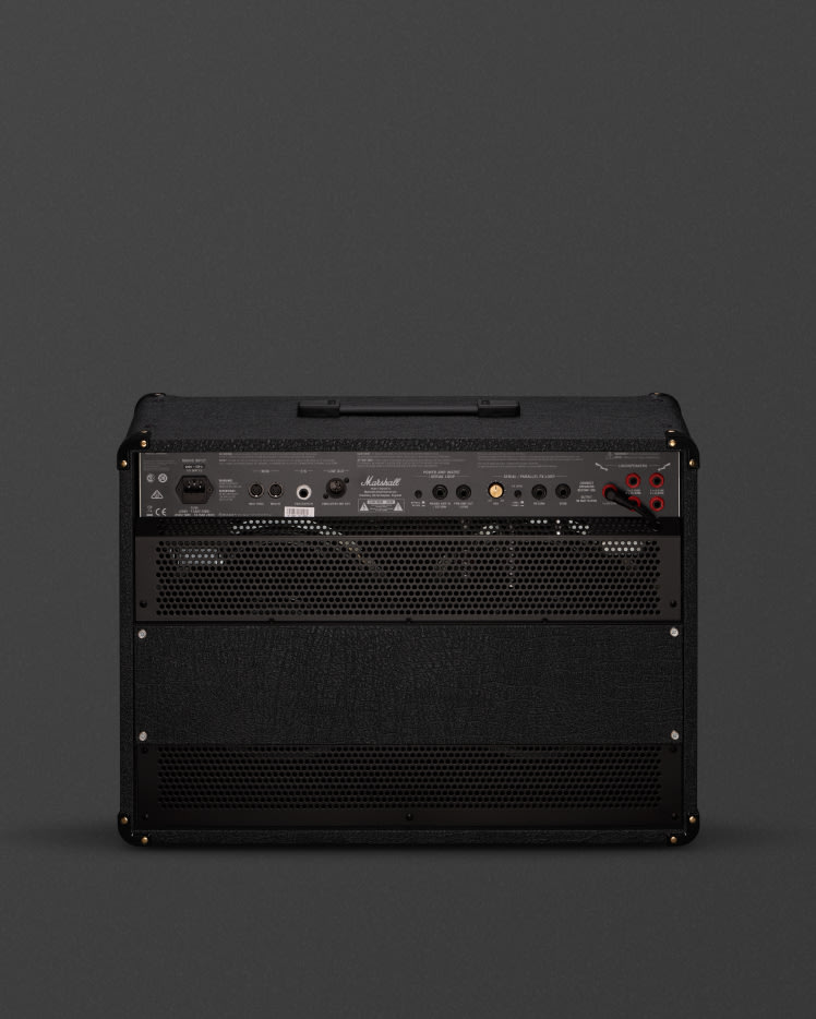 Marshall JVM205C backside on grey background
