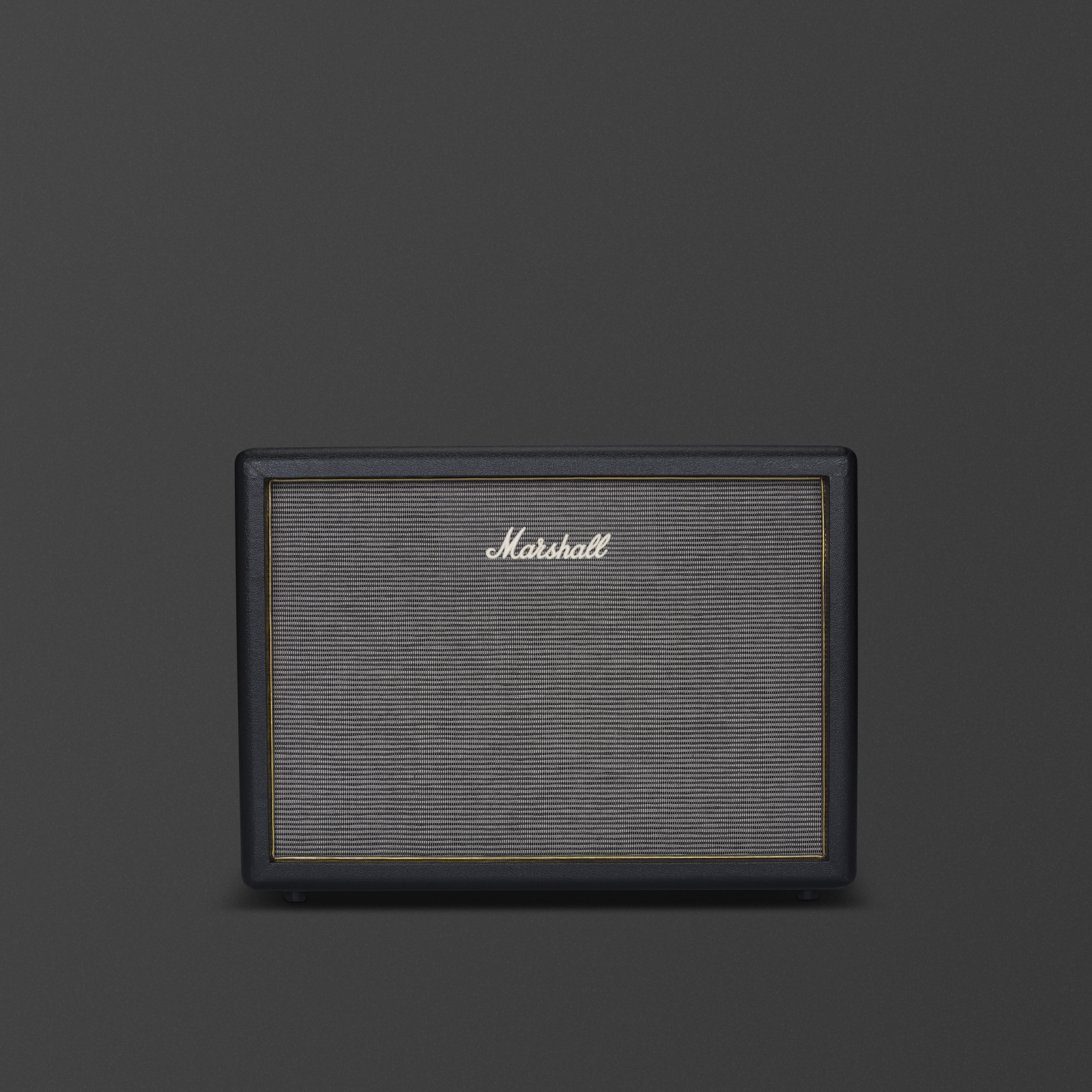 Black vintage style 2x12” straight base cabinet for the Origin range 