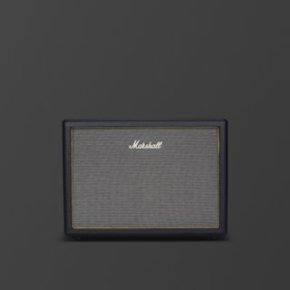 Black vintage style 2x12” straight base cabinet for the Origin range
