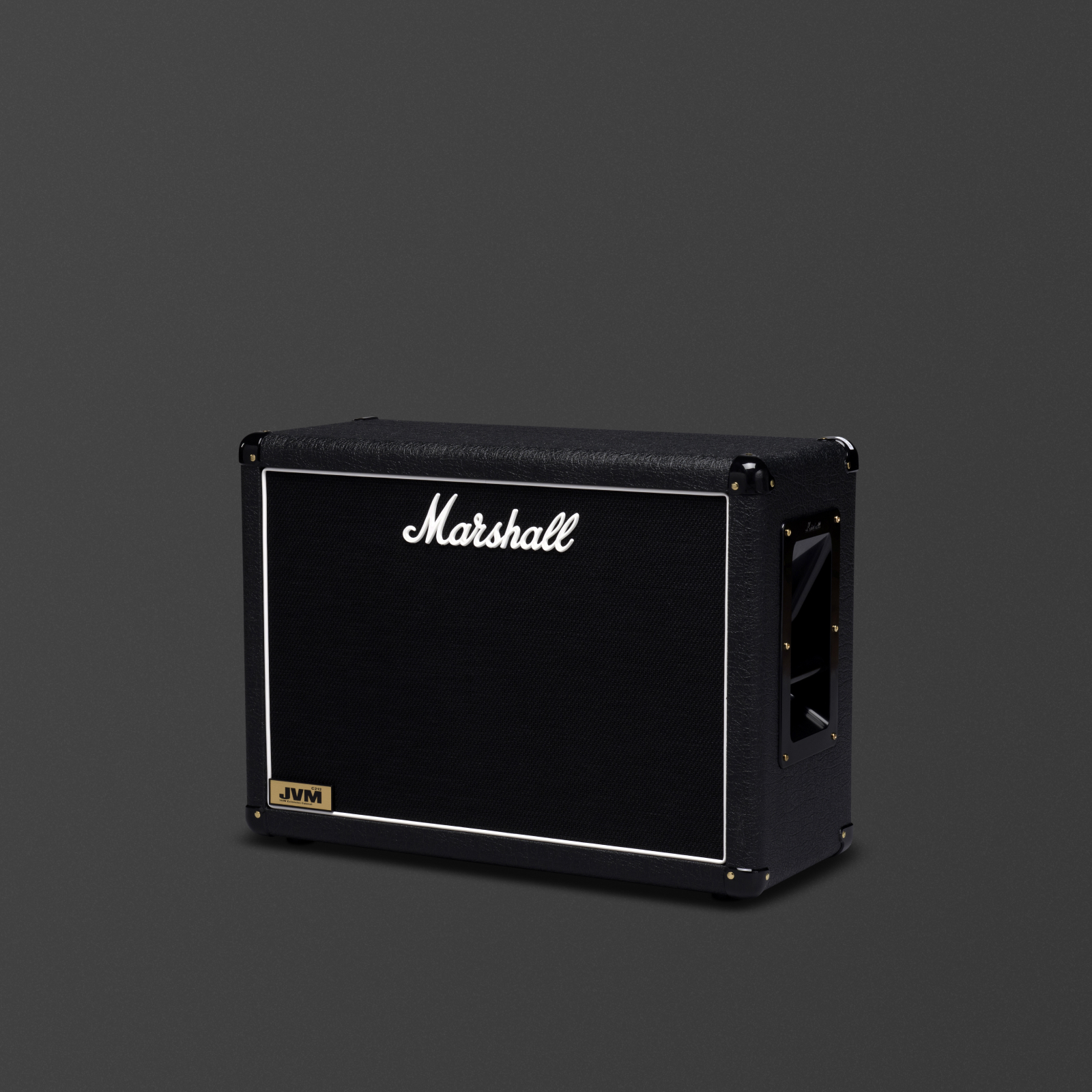 Black 2x12” extension cabinet for JVM combos