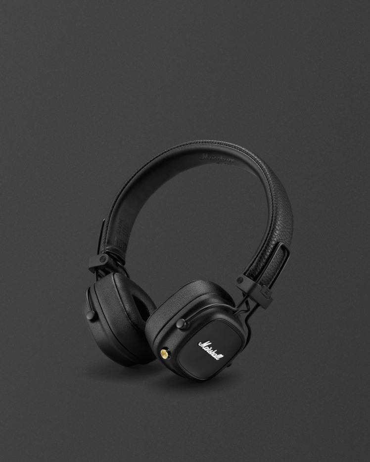 MAJOR IV Black headphones 1