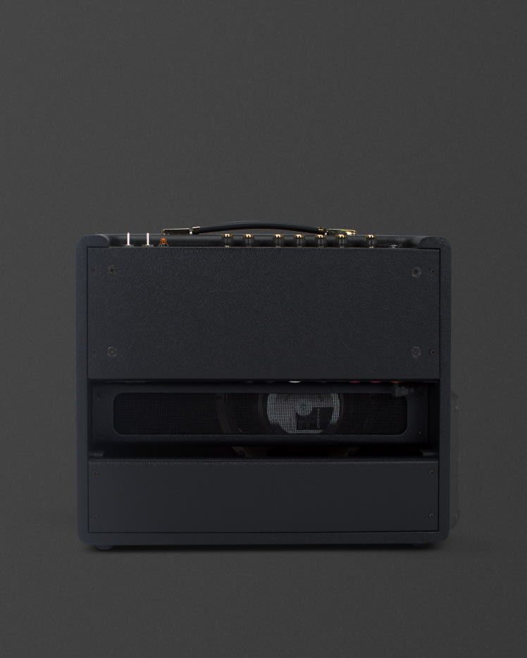 The back of the Marshall Origin20 Combo amp.