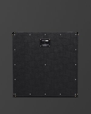 Diseño del panel trasero del 1960AV 4x12 Angled Cabinet en la página de artículos de apoyo.