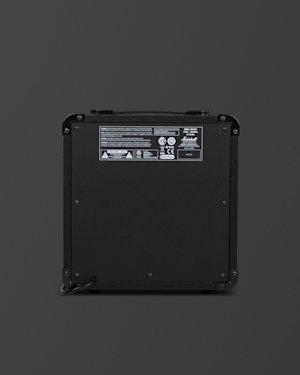 Back panel layout of the MG10 Combo on the Support Articles page.