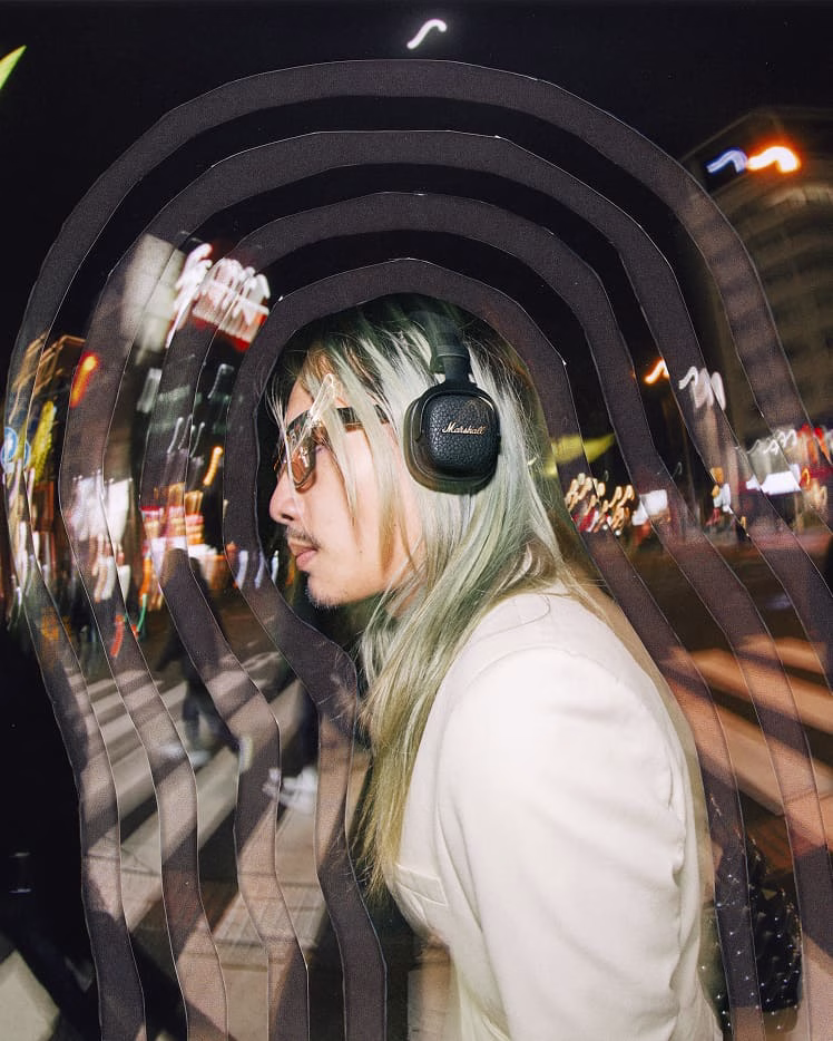Marshall Milton A.N.C. Wireless On-Ear Bluetooth Headphones with Adaptive Active Noise Cancellation and 80-Hour Battery Life headphones thumbnail 9