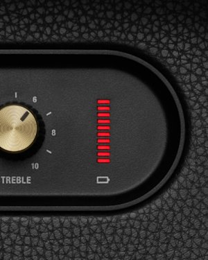 Indicateur de niveau de batterie Kilburn II indiquant que la batterie est complètement chargée.