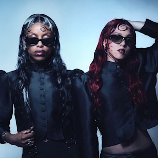 Nova Twins in a futuristic photoshoot