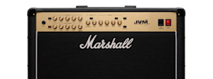 Imagen frontal del amplificador Marshall JVM210 Combo.