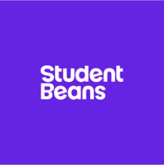 Purple background with the white text "Student Beans" centered in the image.