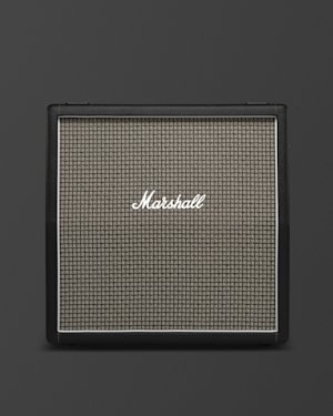 Diseño del panel frontal del 1960AV 4x12 Angled Cabinet en la página de artículos de apoyo.