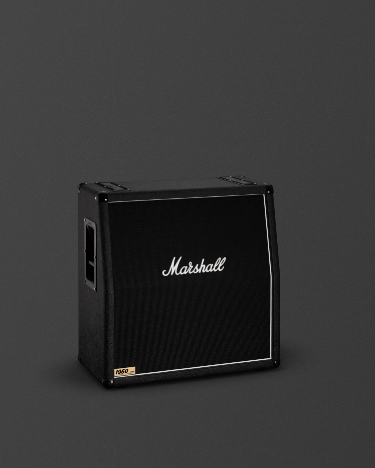 1960A 大規模ステージに最適な4x12スラント型キャビネット | Marshall.com