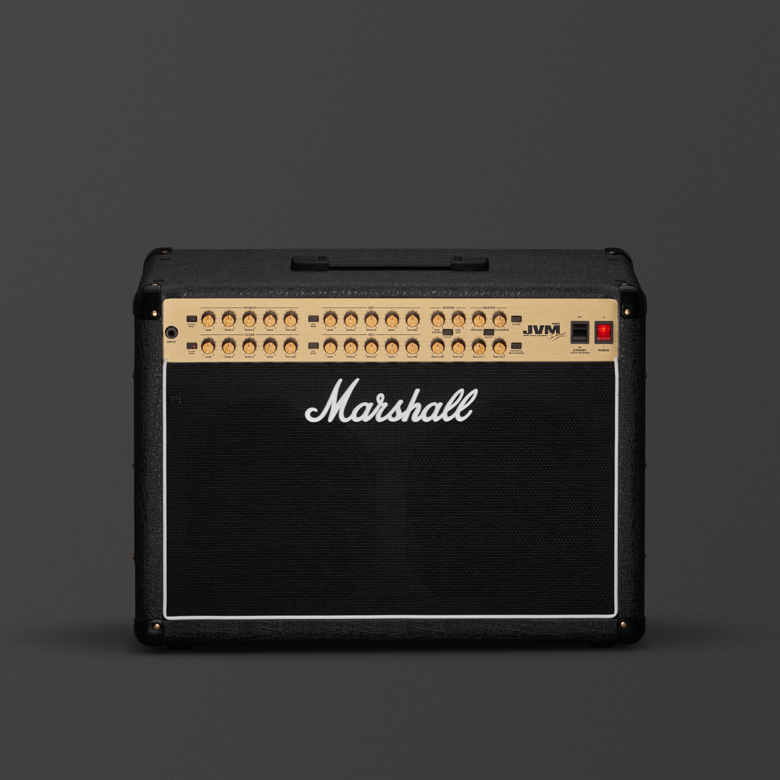 Marshall JVM410C front on grey background