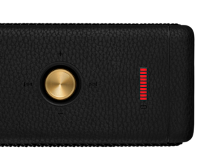 Marshall Emberton II control button zoomed in