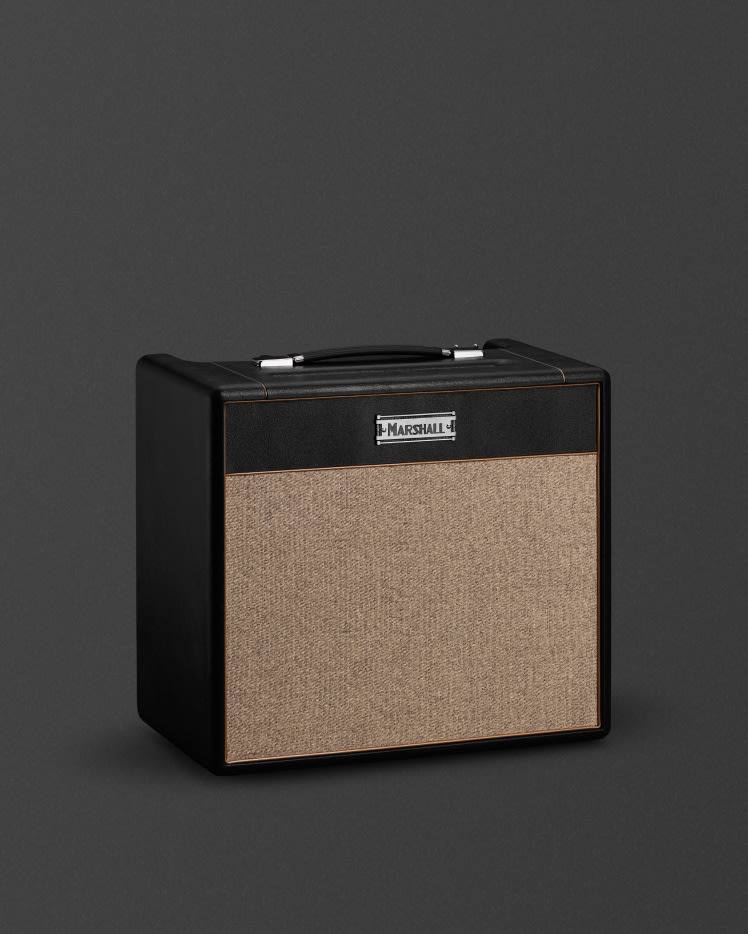 Marshall ST20C studio jtm in black from the side