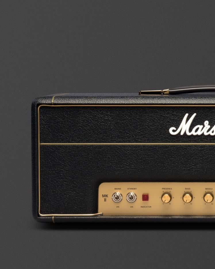 Zoomed image of the right side of the 1987X Vintage Reissue Head