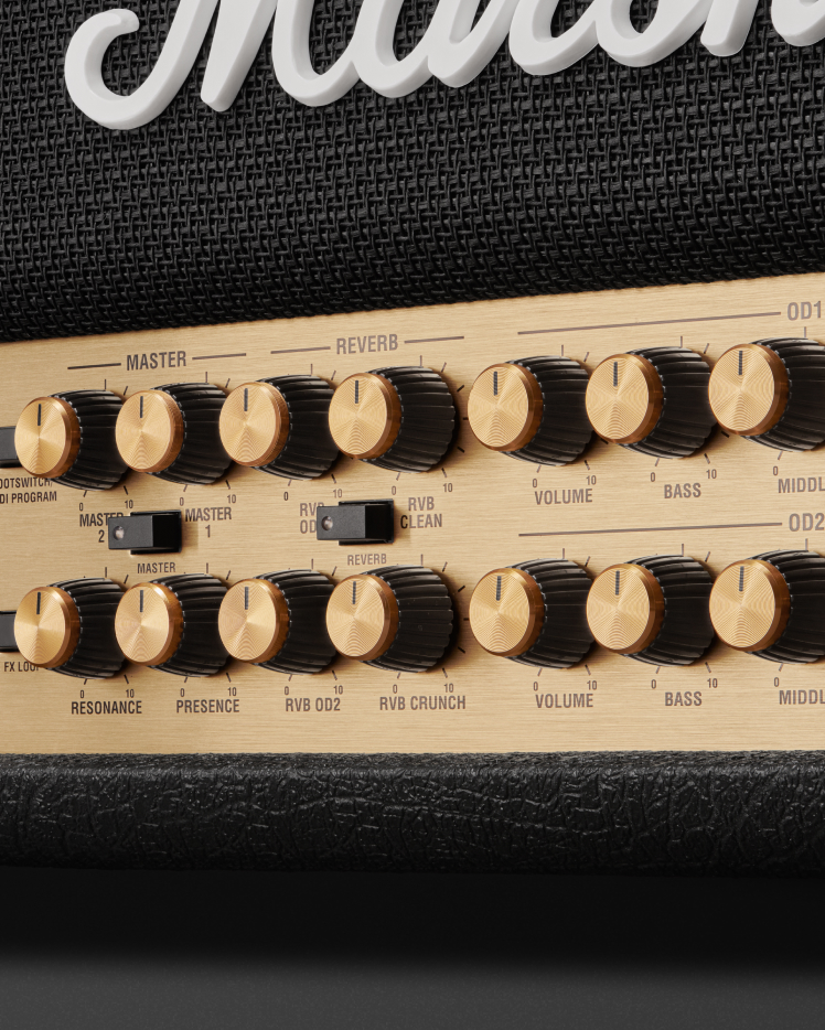 JVM410 Head クラシックなロックサウンドを演出する100Wアンプヘッド | Marshall.com