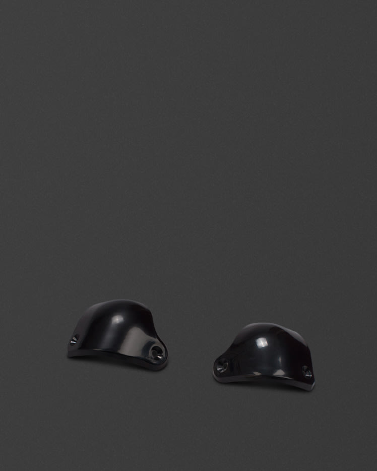 Pack de 2x esquinas delanteras brillantes en ángulo: 1x Izquierda, 1x Derecha.