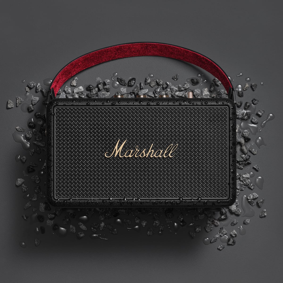 Portable Bluetooth speaker with 50+ hours of playtime