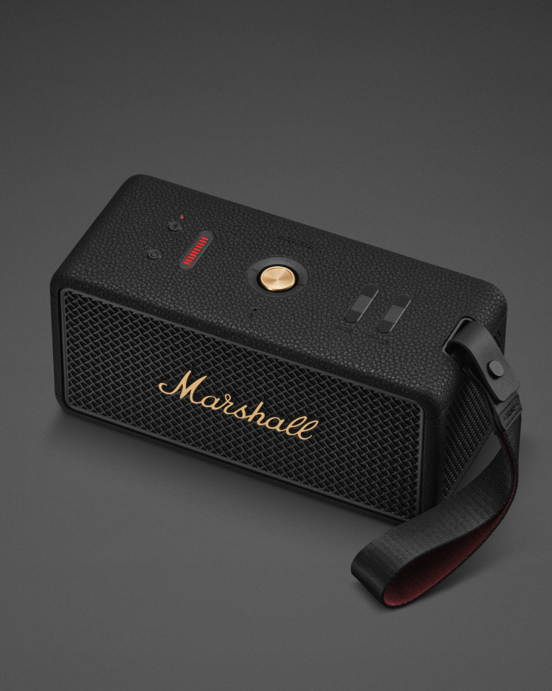 Marshall Middleton II ワイヤレススピーカー ストラップ付き Amazon.com: Marshall Middleton II Bluetooth Speaker - Black
