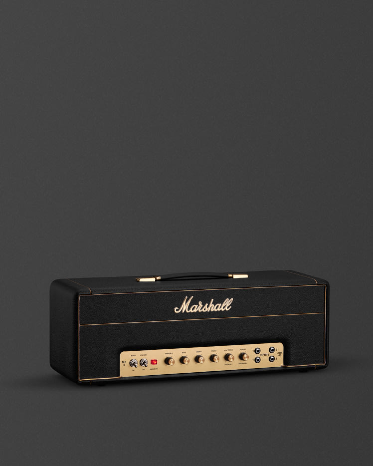 A image of Marshalls JTM45 2245 in black and gold
