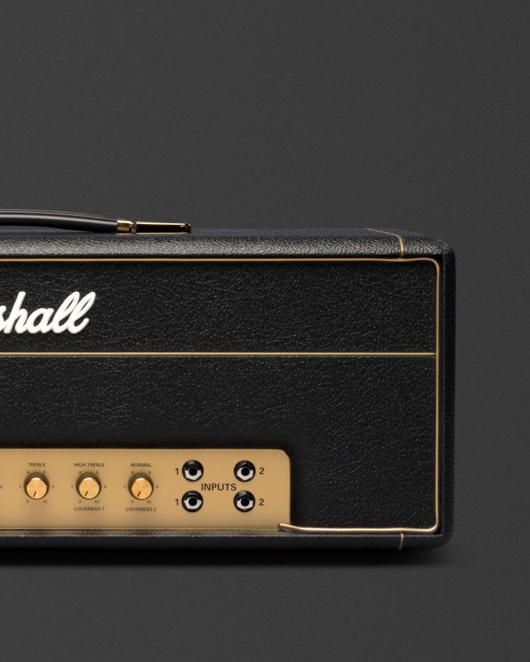 Zoomed image of the left side of the 1987X Vintage Reissue Head