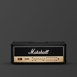 Marshall JVM210H en or et noir sur fond gris