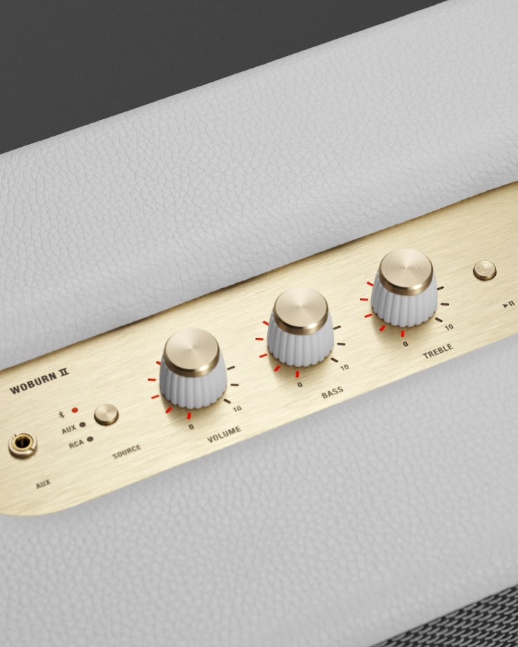 Marshall Woburn II ホワイト Woburn II Bluetooth speaker powerful sound & classic design