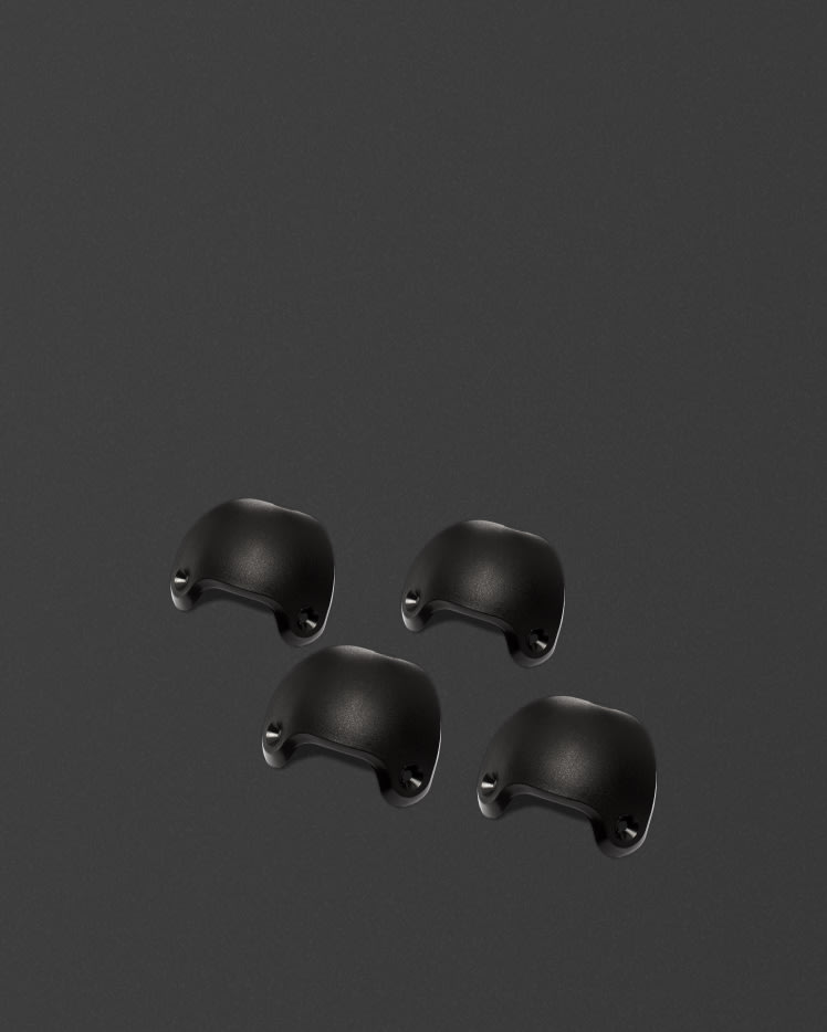 4 esquinas delanteras de 90 grados en acabado mate.