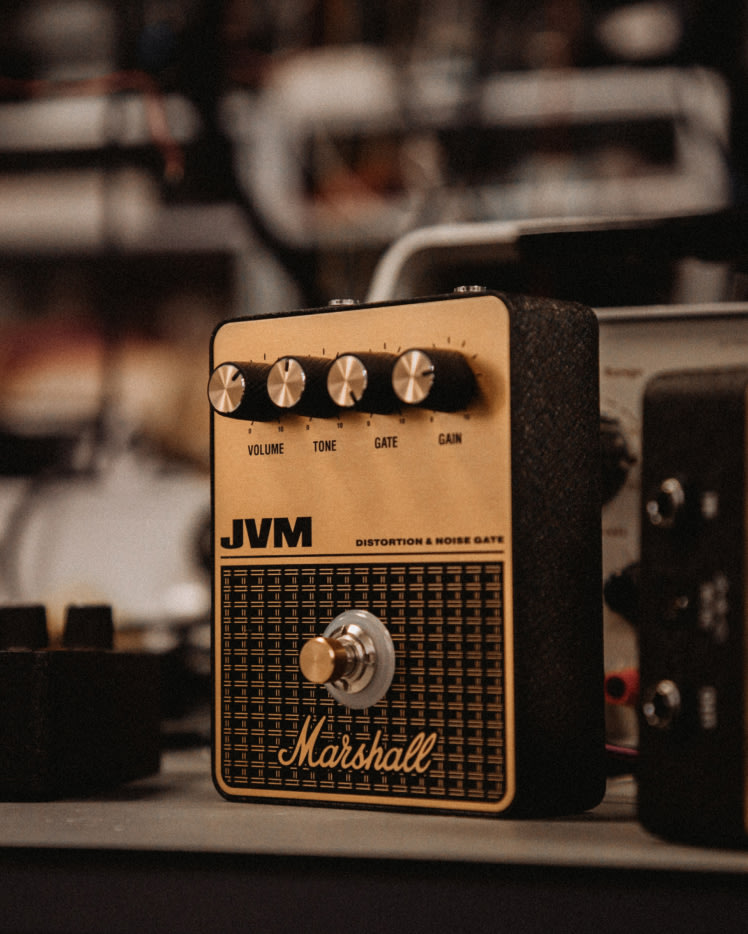 Гитарная педаль эффектов Овердрайв/Дисторшн MARSHALL JVM Overdrive Pedal PEDL-92014