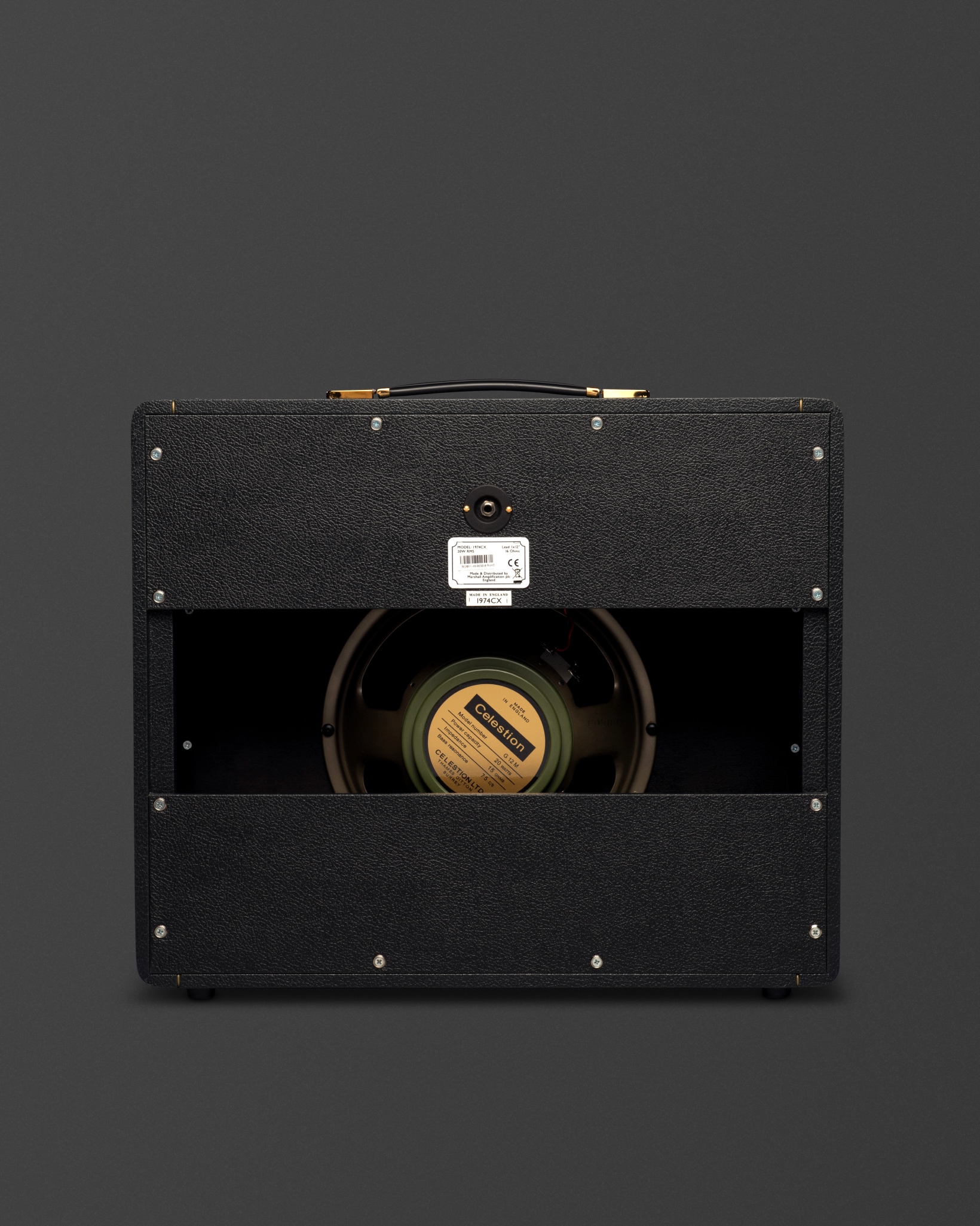 Support for 1974CX 1x12 Handwired Cabinet - Device layout