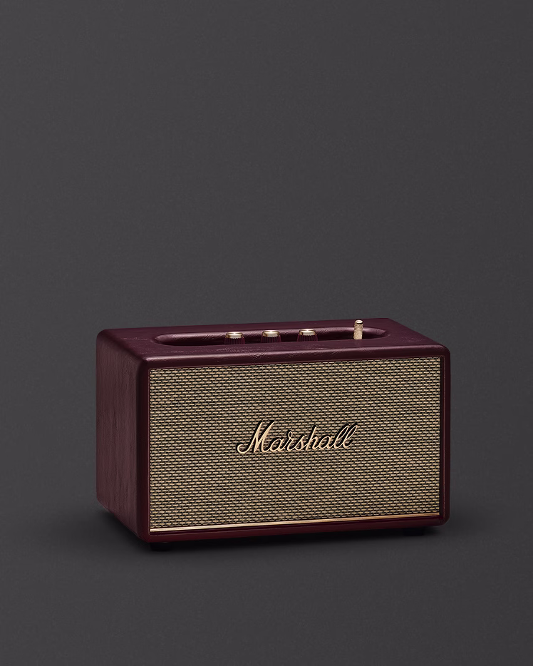 Cool burgundy speaker