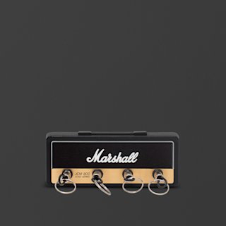Amp style keyholder modelled after the JCM800 in black and gold