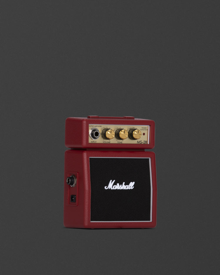 Marshall MS-2 in red from the left