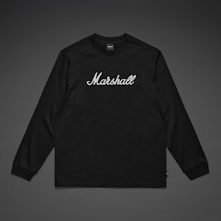 Camiseta de manga larga Standard Issue Script (por delante)