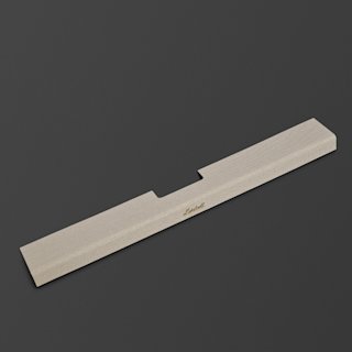 Heston 120 Cream Fret with Front Logo.