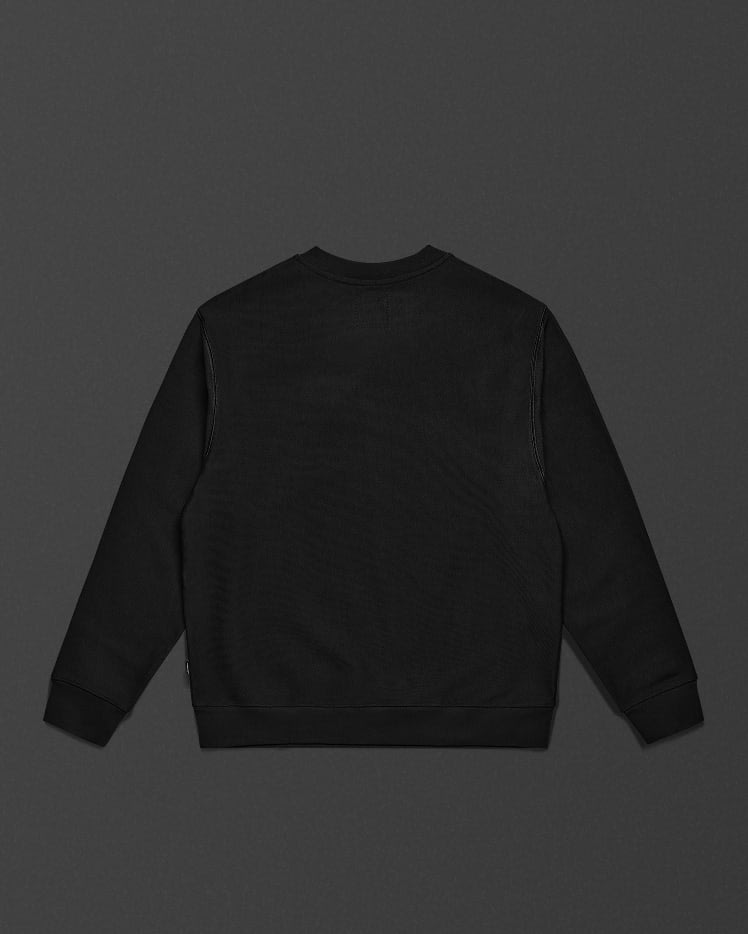 The Marshall Standard Issue Script Sweatshirt black back
