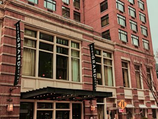 Exterior of the Soho Grand Hotel