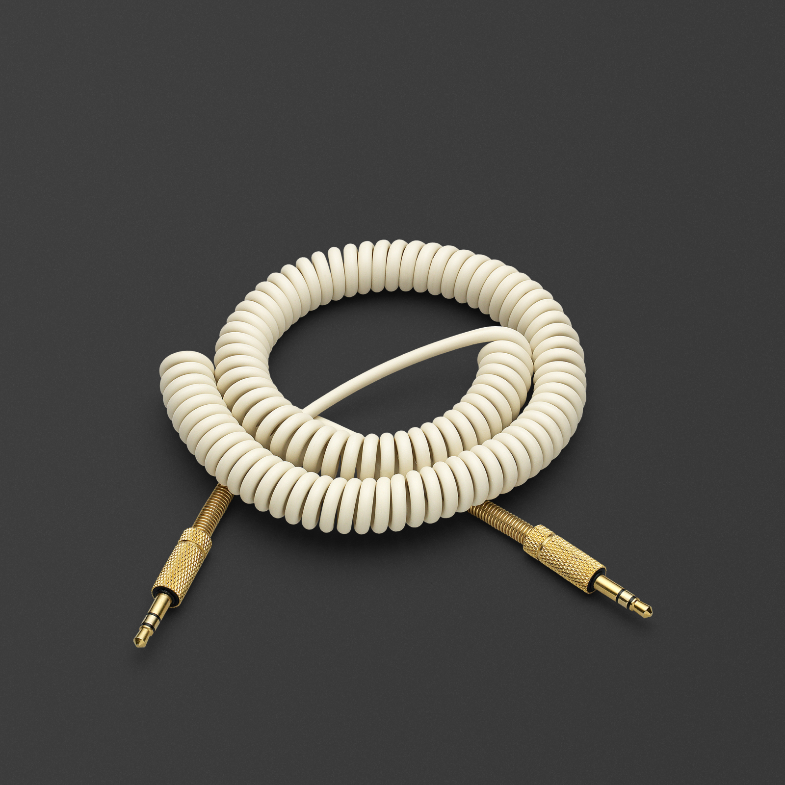 A Marshall SPEAKER AUDIO CABLE CREAM on a black background.