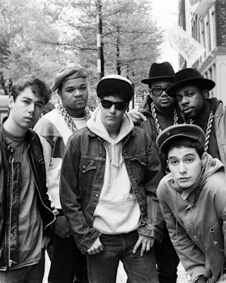 Run DMC and the Beastie Boys grouped together