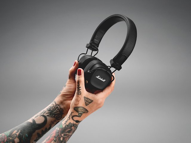 Major IV Black - オンイヤーヘッドホン | Marshall.com