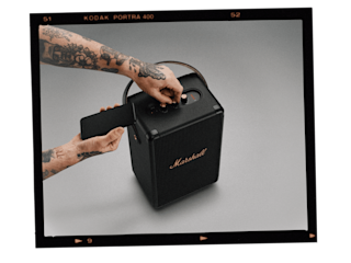 Someone put on a Marshall Tufton speaker