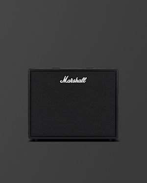 Front panel layout of the CODE50 Combo on the Support Articles page.