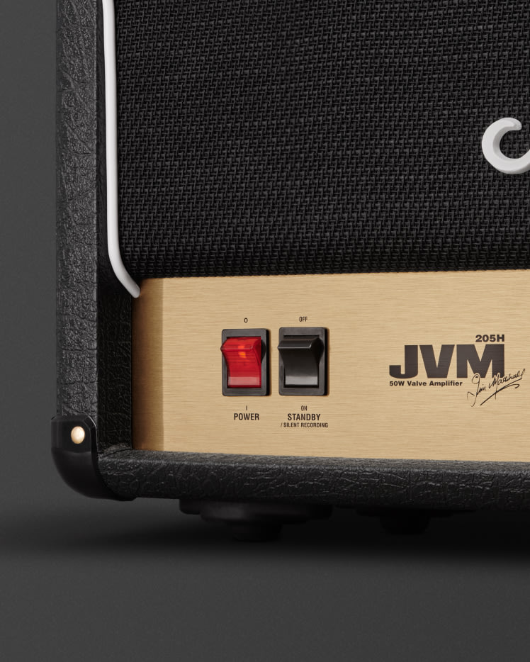 Marshall JVM205 Head amplifier.