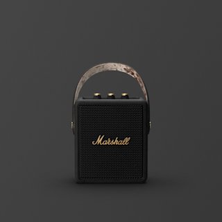 Marshall Stockwell II Black & Brass Lautsprecher nach vorne gerichtet