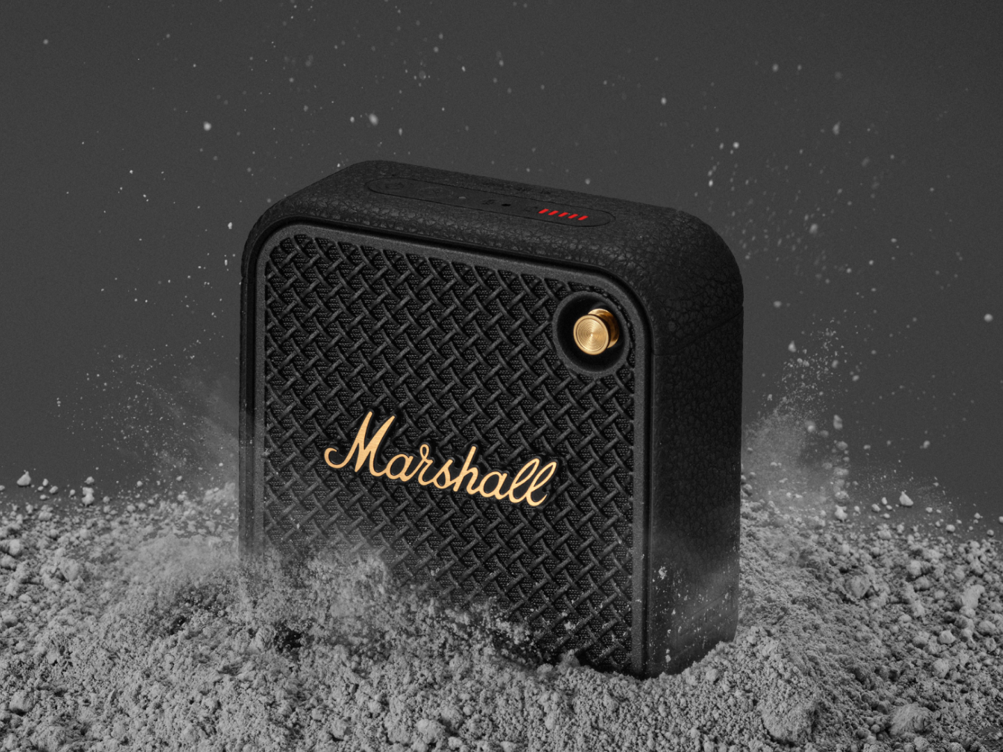 Willen II Black and Brass - Portable speaker | Marshall.com