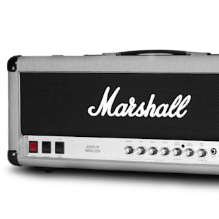 Imagen angular del Silver Jubilee 2555X Vintage Reissue Head amp.