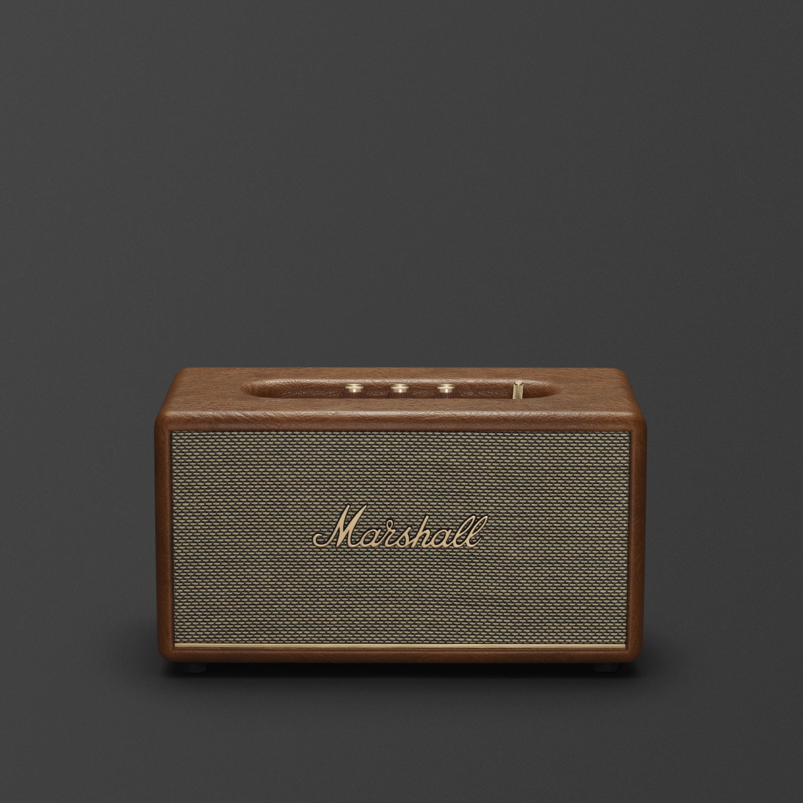Front face image of Marshall Stanmore III Brown speaker